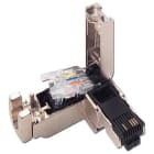 SIEMENS - Juego de conectores RJ45 carcasa metálica salida cable 90 (10u)