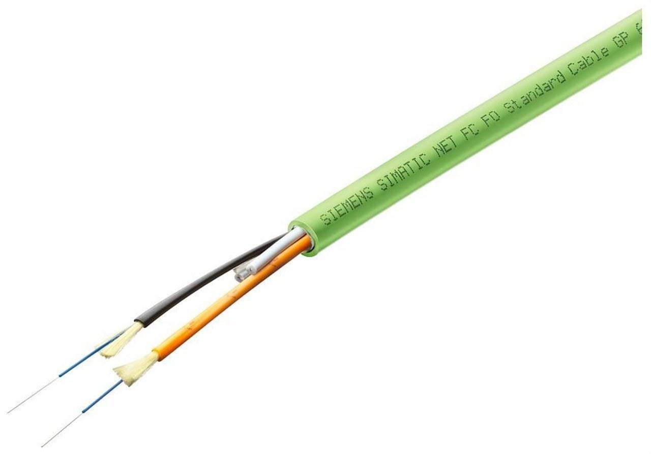 SIEMENS - Cable fibra óptica multimodo FAST CONNECT FC 2 fibras