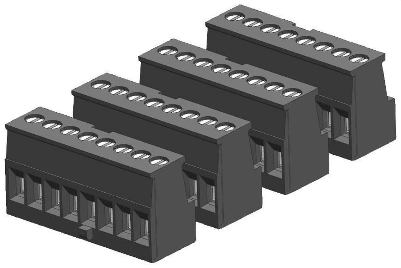 SIEMENS - Paquete bloque borne CPU 1211C/1212 contactos 8 tornillo (4u)