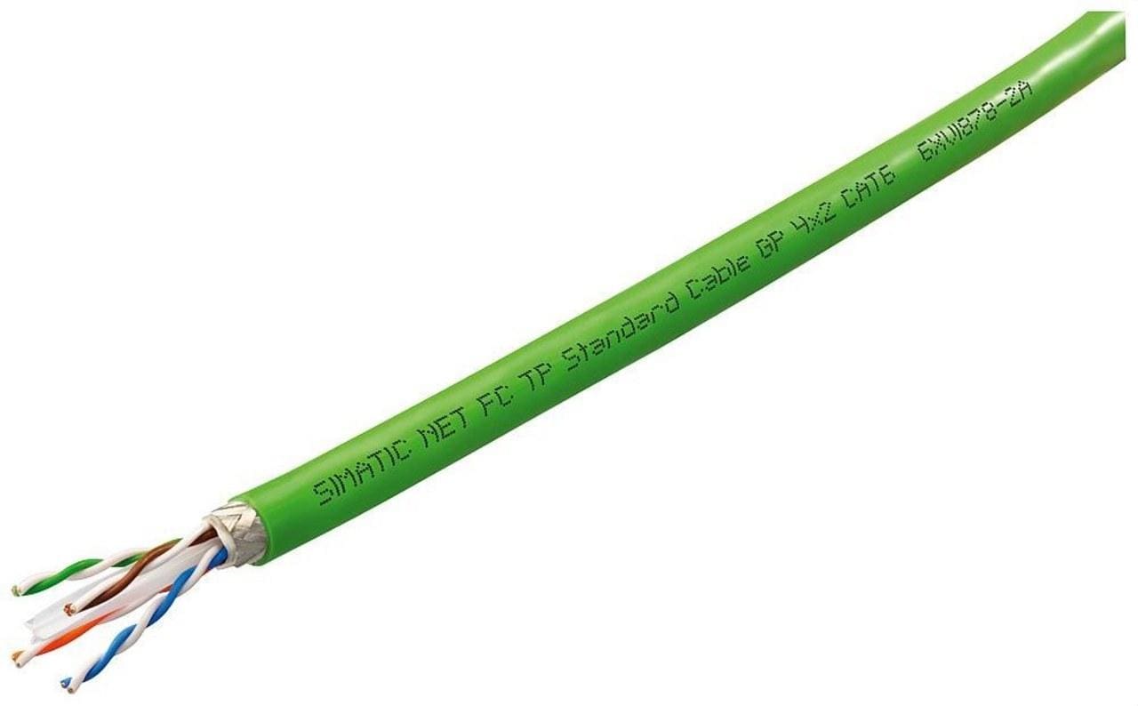 SIEMENS - Cable estándar IE-FC-TP 4x2 categoría 6 para conexión FC RJ45