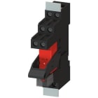 SIEMENS - Relé enchufable completo 24V CC 2 conmutadores conexión tornillo