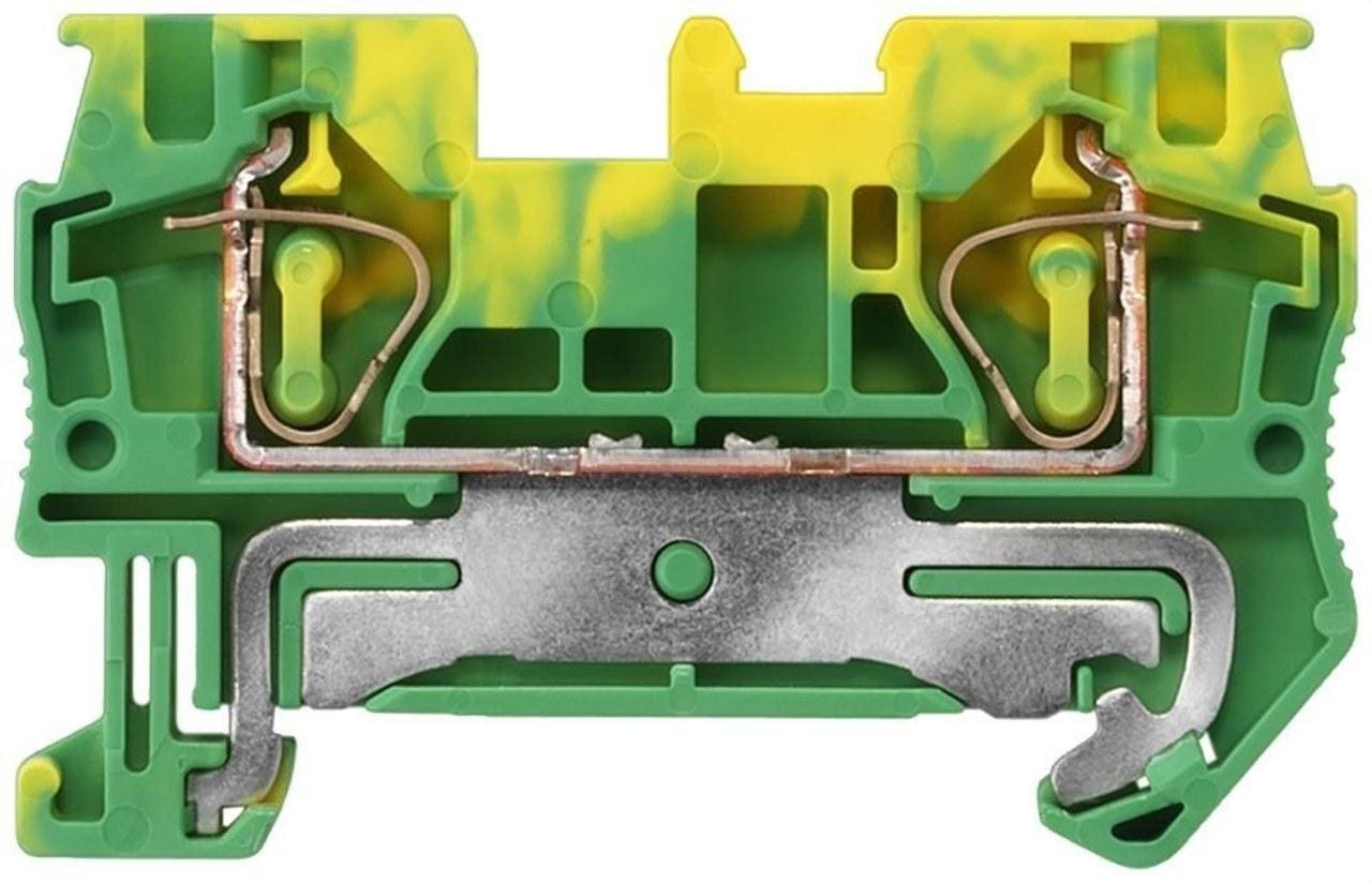 SIEMENS - Borne tierra resorte 0,5-4mm² verde amarillo