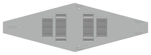 SIEMENS - Panel techo armario esquina protección IP4X 800mm