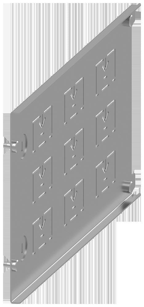 SIEMENS - Compartimentación vertical lateral FORMA-3 250A 250mm