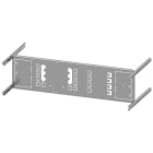 SIEMENS - Placa montaje 3VA20 100A 3 polos base 1 interruptor 200x800mm