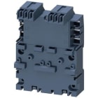SIEMENS - Embarrado trifásico con conector para 2 interruptores S00/S0
