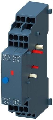 SIEMENS - Bloque señalización interruptor 3RV2 conexión resorte
