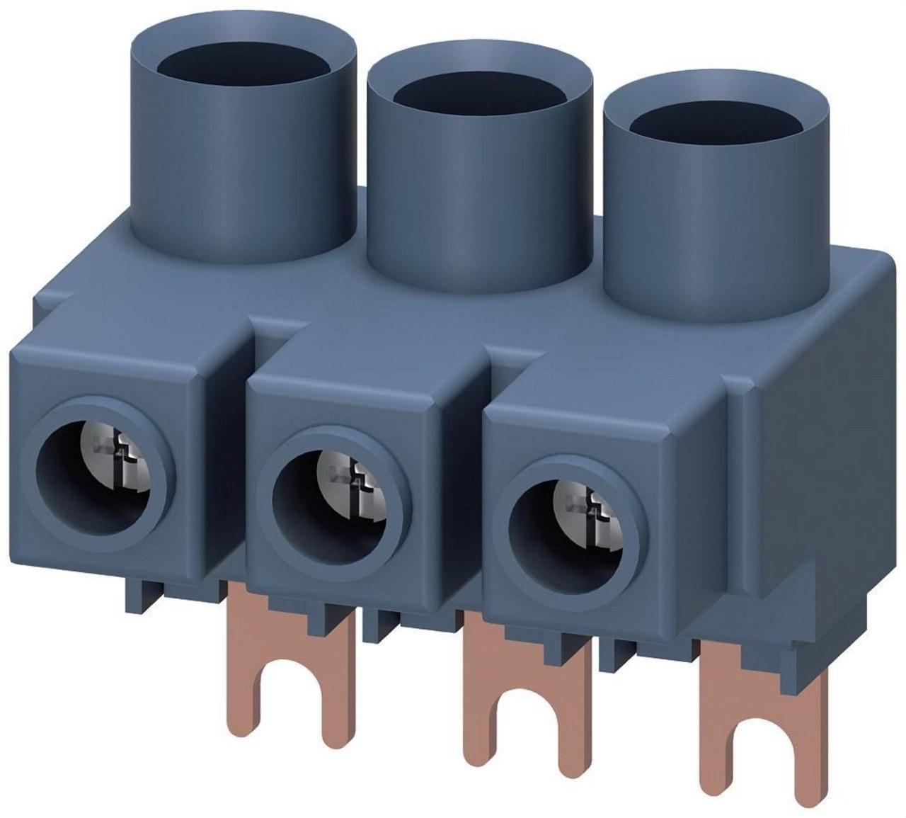 SIEMENS - Borne acometida trifásico embarrado interruptor ES 3RV S00/S0