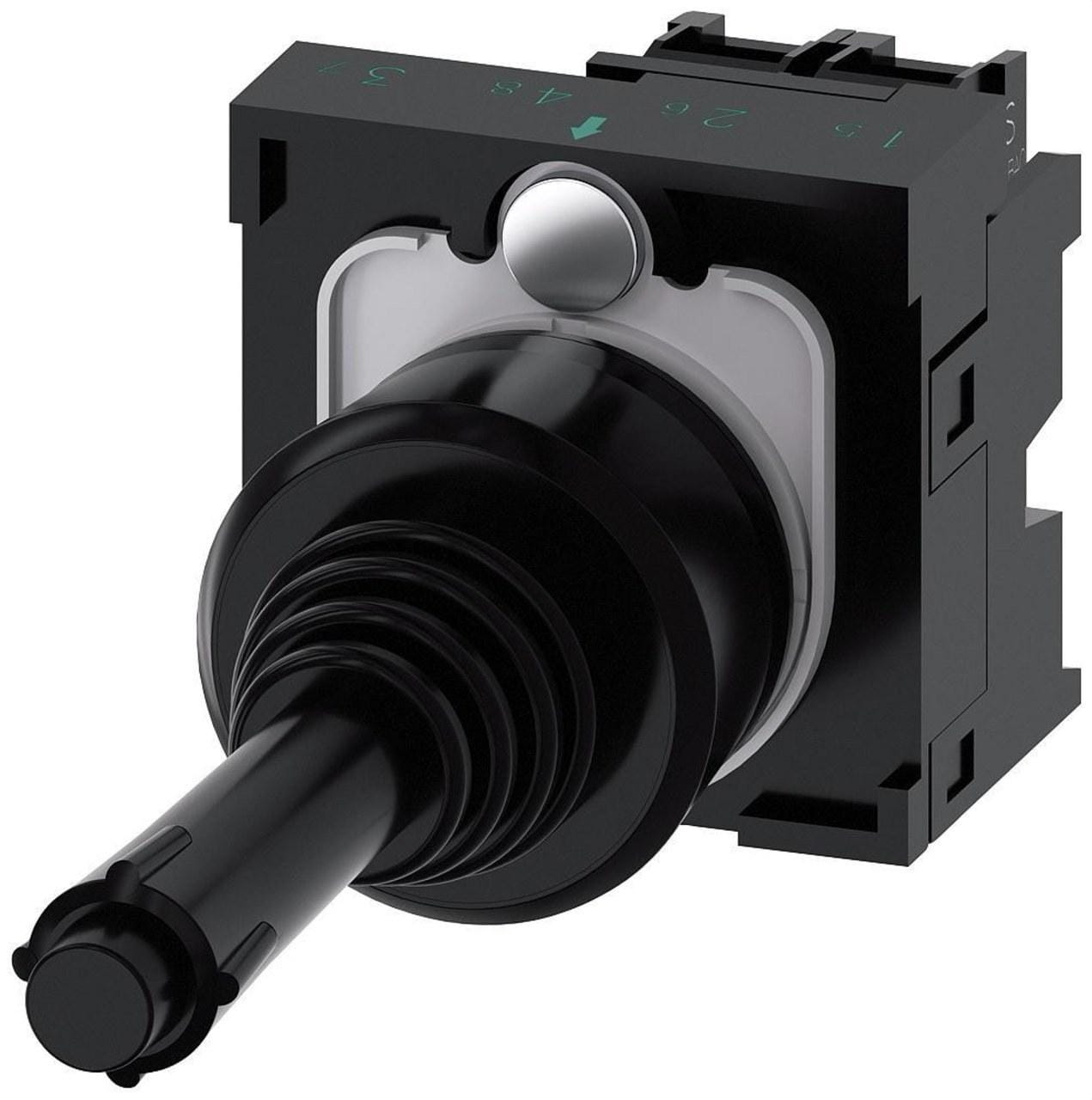 SIEMENS - Manipulador 2 posiciones O-I vertical 22mm plástico negro