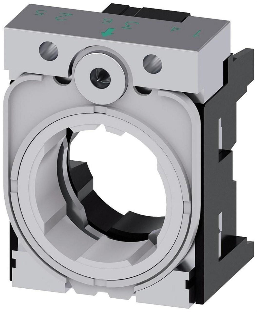 SIEMENS - Soporte para 3 módulos metal