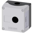SIEMENS - Caja 22mm caja metálico parte superior gris 1 punto