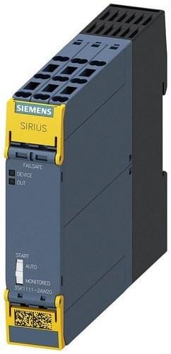 SIEMENS - Relé seguridad 3NA+1NC 110-230V CA conexión Push-in