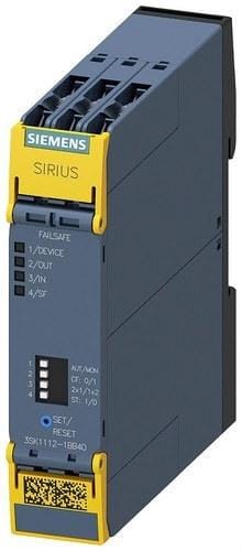 SIEMENS - Módulo de seguridad 2NA electrónico +1NC 24V CC conexión tornillo