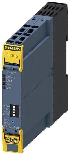 SIEMENS - Módulo de seguridad 1NA electrónico 24V CC conexión PUSH-IN