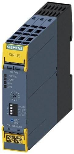 SIEMENS - Módulo de seguridad retardo 0,5-30S electrónico 24V PUSH-IN