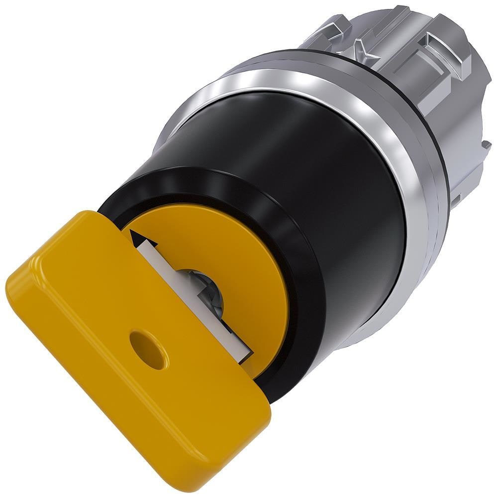SIEMENS - Interruptor llave OMR 73033 amarillo O-I 90° posición O