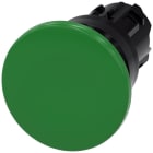 SIEMENS - Pulsador seta 22mm redondo plástico verde 40mm momentáneo