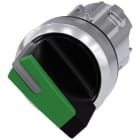 SIEMENS - Selector luminoso verde manecilla corta O-I sostenido 90°
