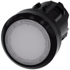 SIEMENS - Pulsador luminoso redondo blanco botón rasante momentáneo