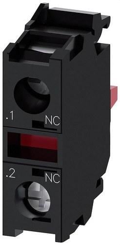 SIEMENS - Módulo contacto 1NC borne tornillo para fijación placa frontal