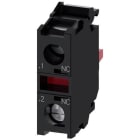 SIEMENS - Módulo contacto 1NC borne tornillo para fijación placa frontal