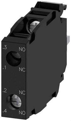 SIEMENS - Módulo contacto 1NA+1NC borne tornillo para fijación placa frontal