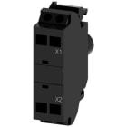 SIEMENS - Módulo led 24V amarillo borne resorte para fijación placa frontal