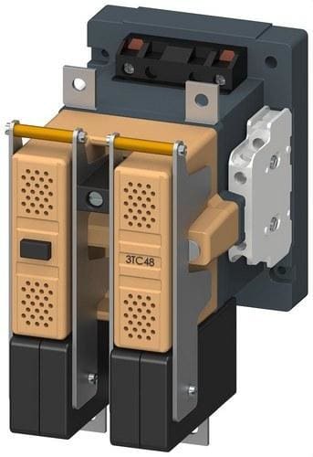SIEMENS - Contactor tamaño 4 2 polos 75A CA 110V 50Hz 132V 60Hz