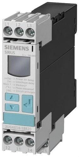 SIEMENS - Relé vigilancia tensión 3x160A 50A 1-20V conexión tornillo