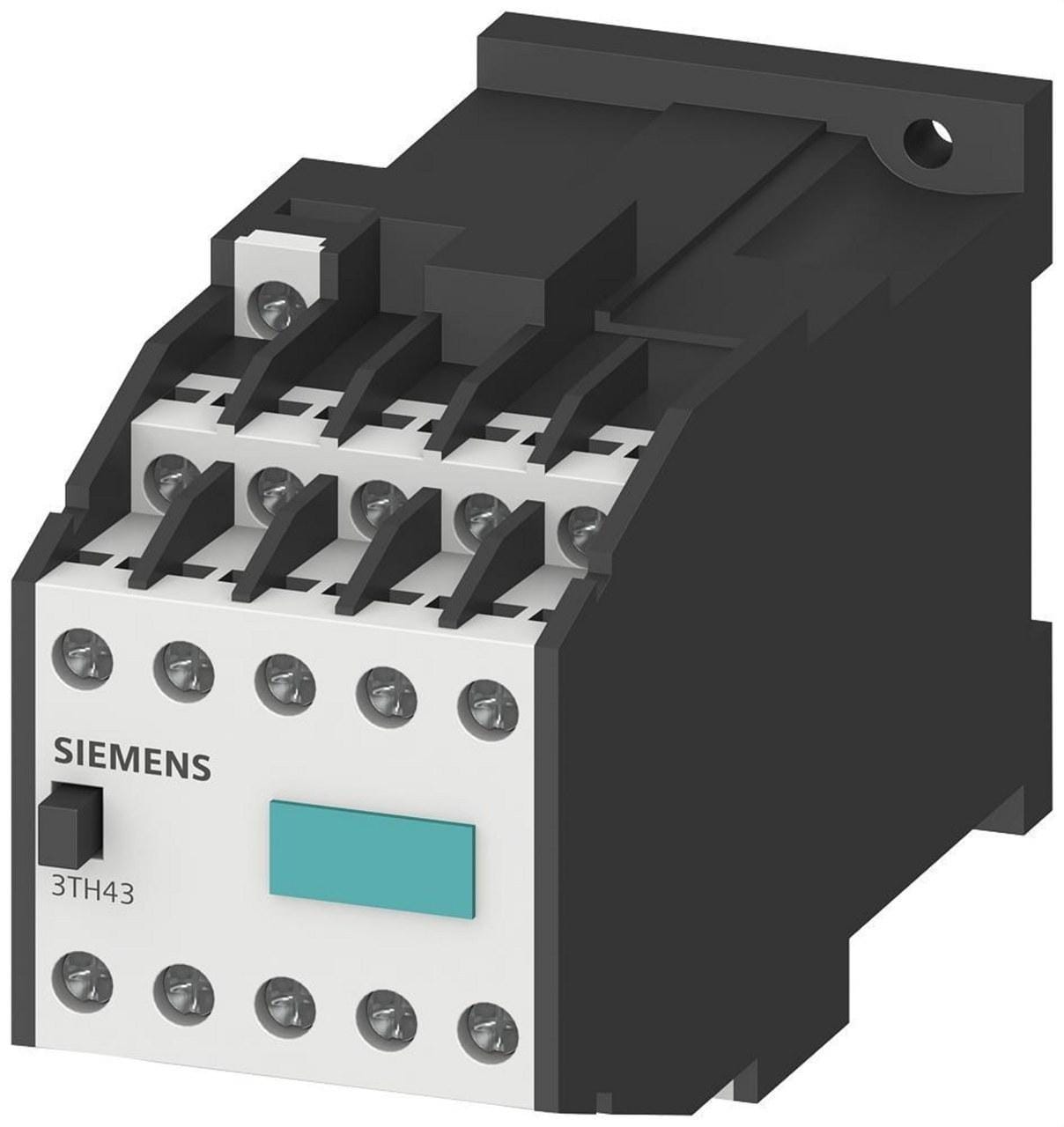 SIEMENS - Contactor auxiliar 3TH4 55E 125VCC tornillo