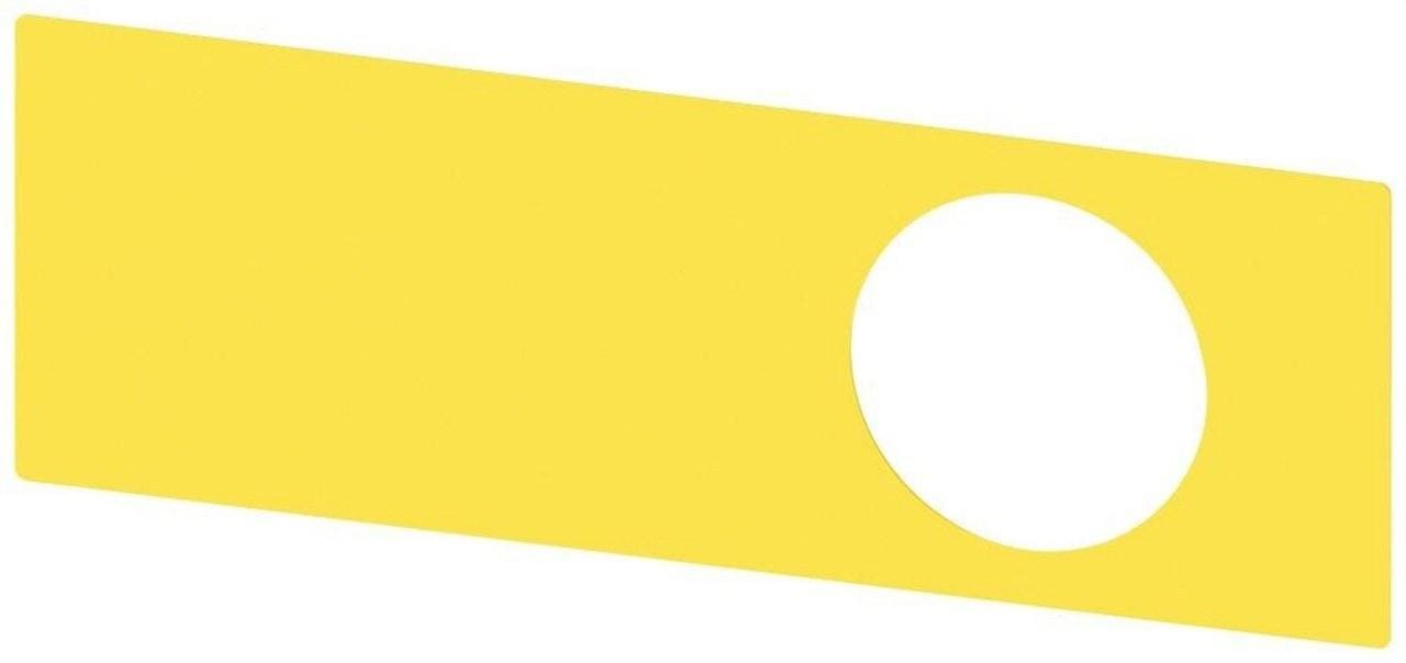 SIEMENS - Placa fondo pulsador seta caja amarillo sin inscripción autoadhesivo