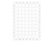 SIEMENS - Plaquita 22x22mm blanco 10 pliegos A4 700 etiqueta