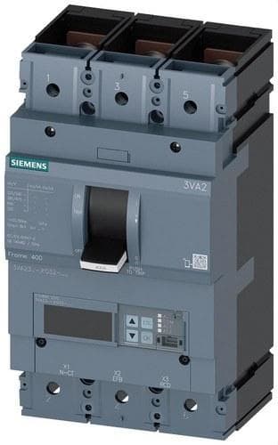 SIEMENS - Interruptor FRAME 400 clase macho 55kA 3 polos ETU860 250A