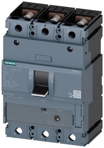 SIEMENS - Interruptor tamaño 250 clase-M 55kA 3 polos conexión tornillo
