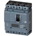 SIEMENS - Interruptor tamaño 100 clase hembra 85kA 4 polos ETU550 100A borne