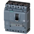 SIEMENS - Interruptor tamaño 160 clase hembra 85kA 4 polos ETU330 25A borne