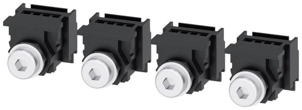 SIEMENS - Juego conexión plana tornillo para 3VA1 100/160 (4u)