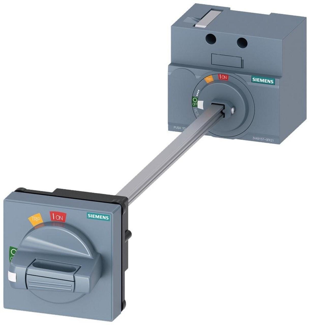 SIEMENS - Accionamiento giratorio puerta IP65 con enclavamiento puerta para 3VA1