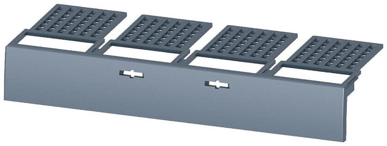 SIEMENS - Tapa cubrebornes 4 polos para 3VA2 100/160/250