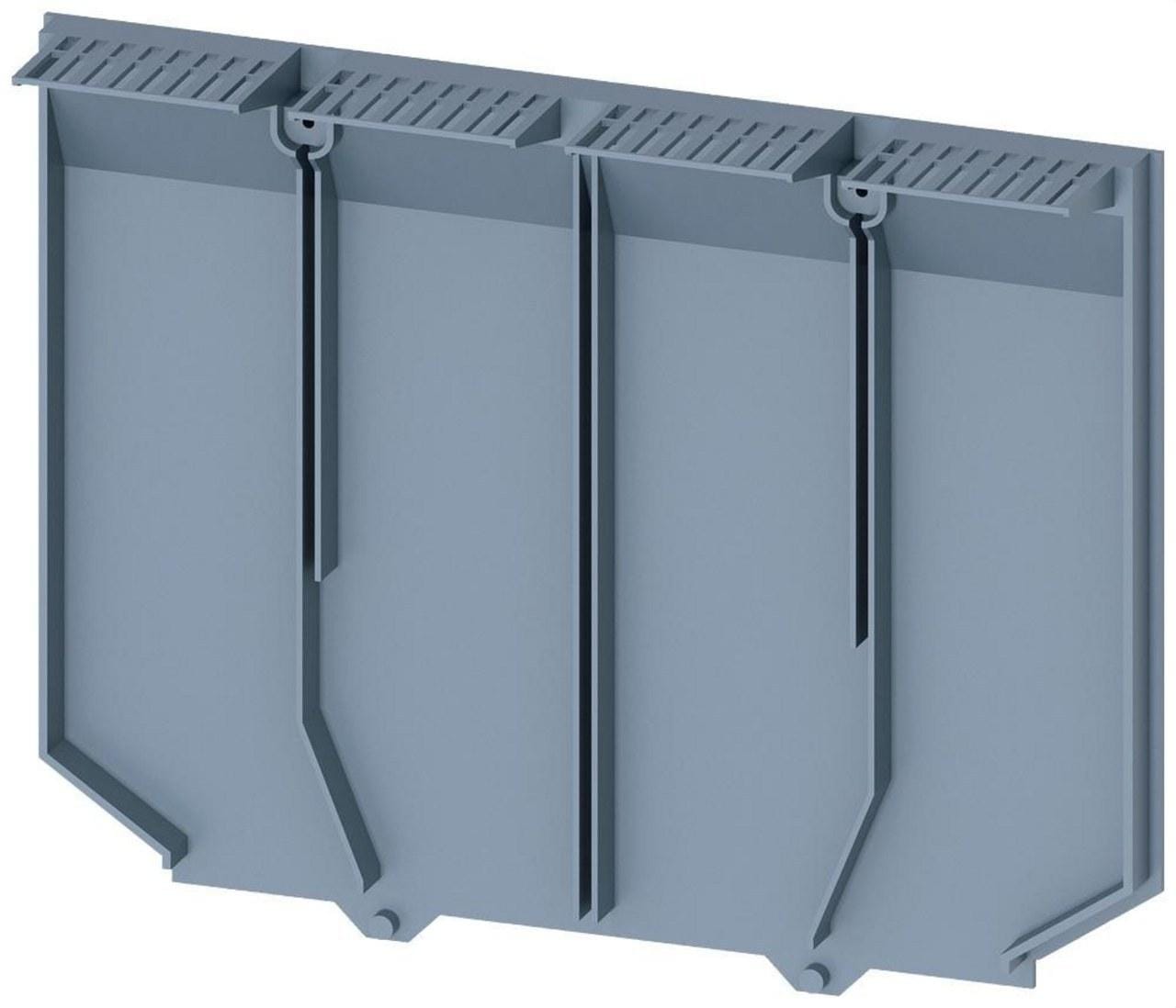 SIEMENS - Placa aislante extra ancha 4 polos 3VA2 100/160/250