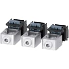 SIEMENS - Juego bornes conductor redondo 3VA1 100/160 (3u)