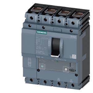 SIEMENS - Interruptor tamaño 160 clase-L 150kA 4 polos LI 100A conexión borne