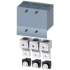 SIEMENS - Juego bornes conductor redondo grande con toma alimentación (3u)