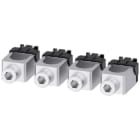 SIEMENS - Juego bornes conductor redondo para 3VA1 250 (4u)