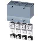 SIEMENS - Kit borne conductor redondo grande con toma tensión (4u)