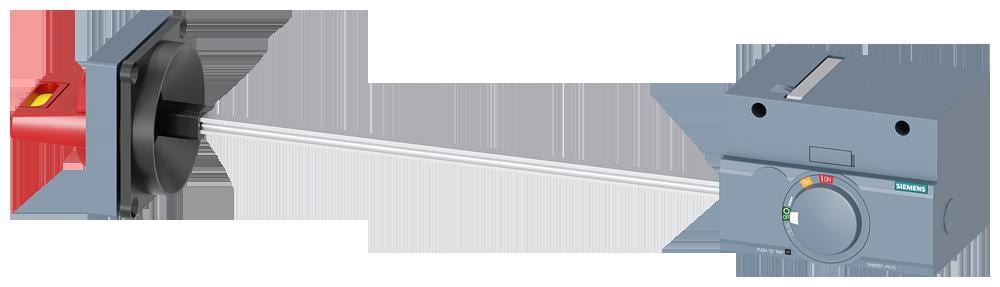 SIEMENS - Accionamiento giratorio pared lateral parada emergencia IEC IP65