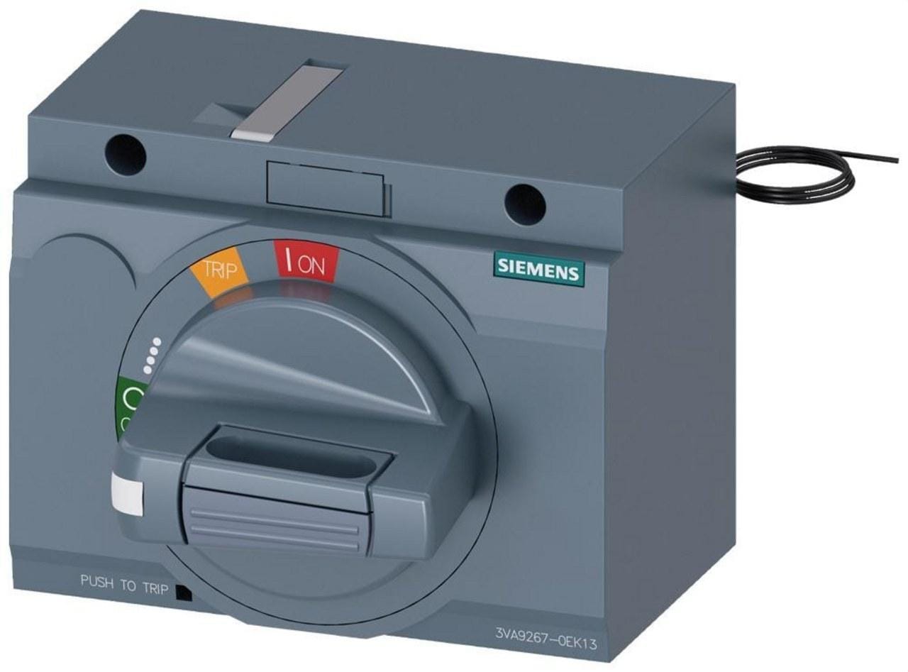 SIEMENS - Accionamiento giratorio estándar kit iluminación 3VA2 100/160/250
