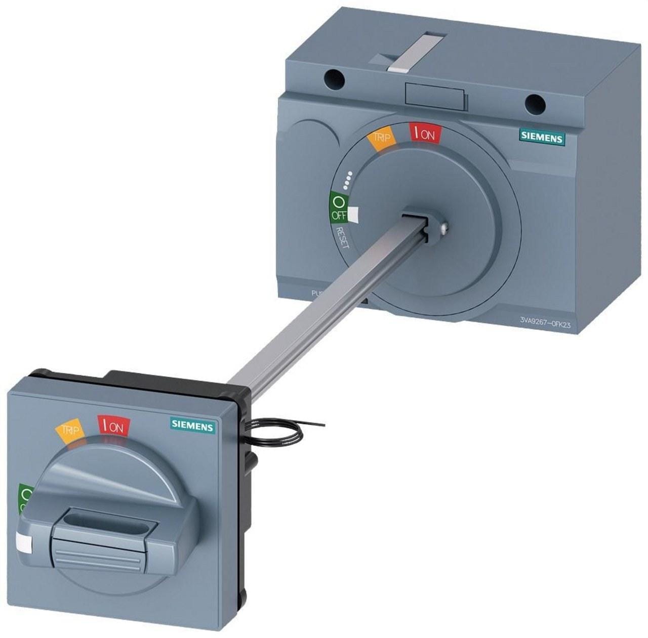 SIEMENS - Accionamiento giratorio puerta kit iluminación 3VA2 100/160/250