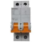 SIEMENS - Interruptor automático 70 maneta naranja 6kA curva C 1 polo + neutro 25A