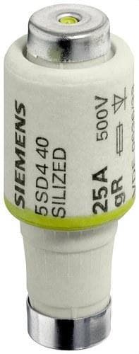 SIEMENS - Fusible diazed-500V extra rápido 63A DIII/E33